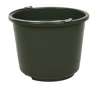 Seau d'étable et de chantier Jumbo 20 L extra solide, plastique, vert