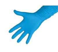 Kerbl Keron Gants en nitrile PROFI | 50 pièces | Taille M | Gants jetables non stériles | Épaisseur du matériau de 0,18 mm | Utilisable à gauche et à droite | Sans latex