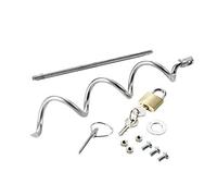 Kerbl Kit antivol pour boîtier de batterie métallique 44656