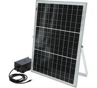 Kerbl Kit batterie solaire 40 W (42,5 x 60 x 2,4 cm) adapté à l'alimentation électrique mobile