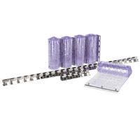 Kerbl Kit de rideau à bandes anti-mouches PVC