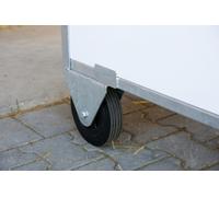 Kerbl Kit de roues pour box à veaux 2 roues de rechange avec matériel de montage