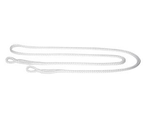 Kerbl Lac de vêlage avec 2 passants blanc, 190 cm de long