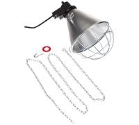 Kerbl Protecteur lampe de chauffage ARTAS 21 cm Aluminium Câble 2,50 m 6 fentes