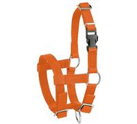 Kerbl Licol d'alpaga, avec Fermeture à Clip, Orange, Taille Universelle, Taille réglable, matériau Souple, Lavable