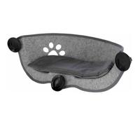 Kerbl Lit de bronzage de fenêtre pour chat Filzino 70x26x26 cm Gris