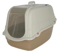 KERBL Litière Minka pour chat - 57x39x41cm - Taupe et crème