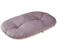 KERBL Loneta Coussin pour Chien gris / jaune 82 x 57 cm | Beige/gris, 82 × 57 cm, coussin robuste en coton et polyester, lavable à 30 °C
