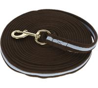 Covalliero KERBL Longe de Travail pour Cheval Brun/Bleu Clair 8 m 1 Unité