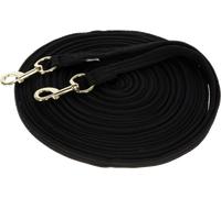KERBL Longe de Travail Double Soft pour Cheval Noir 17 m 1 Unité