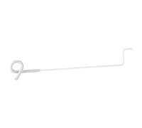 Kerbl Lot de 10 isolateurs à œillets pour Potence Blanc 40 cm