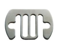 Kerbl Lot de 5 plaques de raccordement 20 mm