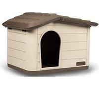 KERBL - Maison extérieure pour chats - 60 x 51 x 41 cm -Mocca et marron- Plastique