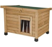 KERBL Maison pour chat Rustica 57x42x45cm - Bois