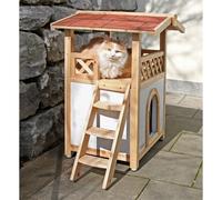 Kerbl Maison Pour Chats Tyrol Alpin 88x57x77 Cm Marron Clair