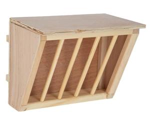 Kerbl Maisonnette Angulaire pour Rongeurs 25x17x20 cm, Beige