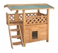 Kerbl Maisonnette pour Chat Lodge, 77x50x73 cm