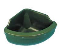 Kerbl Mangeoire d'angle 31 L plastique vert 32592