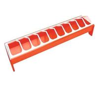 Kerbl Mangeoire en PVC pour volailles 75 x 12 cm