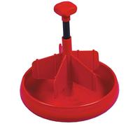Kerbl Mangeoire pour porcelets Easy Pan diamètre : 24 cm, contenu : 2 L