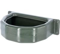 Kerbl mangeoire, semi-circulaire, plastique, vert, 324825