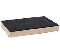 KERBL Matelas à Mémoire de Forme pour Chiens 115 X 75 X 8 cm, Noir