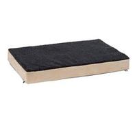 Kerbl Matelas en mousse pour chiens 80326 – 80 x 50 cm Beige et Gris