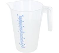 Kerbl Mesureur 3 l en Plastique avec échelle graduée, empilable