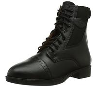 Kerbl Mixte Enfant Bottines D'équitation Monaco En Cuir Lisse, Noir, 35 EU