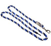 KERBL Mustang Longe Mousqueton pour Cheval Bleu/Noir/Blanc, Taille unique