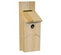 Kerbl Nichoir Kit à Monter Soi-même 36x12x14 cm, Mésange, Bois, Beige