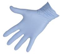 Kerbl Nitrile Top Pro, t. S bleu gant us.uni. 100pcs non poud.