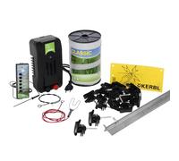 Kerbl Paddock Kit de démarrage pour clôture de pâturage, Support pour Animaux avec pâturage/Jardin, Montage et démontage Rapides, fabriqué en Allemagne
