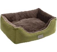 KERBL - Panier / Coussin - Samuel - Gris/Gris foncé - 60 x 50 x 17cm