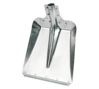 Kerbl Pelle en Aluminium Taille 7 (Largeur 32 cm, Pelle de Jardin/Pelle d'écurie, en Aluminium, avec Bord de Pare-Chocs galvanisé, Pelle à Neige, sans poignée) 2970