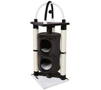 Kerbl Pet Arbre à Chat Onyx Noir/Blanc, 107cm