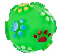 Kerbl Pet Balle Motifs Pattes pour Chien Vinyle, Ø7cm, 3pcs