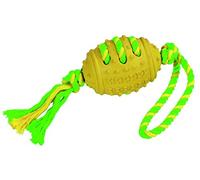 Kerbl Pet Ballon Football et sa Corde Caoutchouc/Coton, 42cm