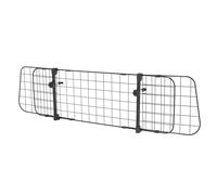 Kerbl Pet barrière de sécurité pour Voiture, Protection de Transport, cloison, Noire, 30 cm, 96-145 cm, métal, Chiens, barrière de Protection pour Coffre, Largeur réglable