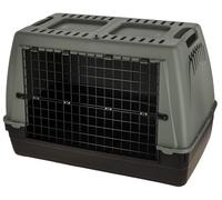 Kerbl Pet Cage de Transport Bracco, Cage de Transport pour Chien, Cage pour Chien, pour Grands Chiens, Plastique, 100 x 60 x 65 cm, Max. 35 kg, adaptée au Coffre, Ventilation latérale