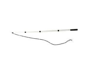 Kerbl Pet Canne à pêche alu, Noir, 47-130cm