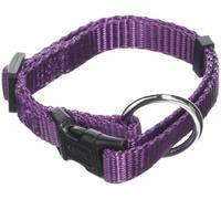Kerbl Pet Collier Miami, 10 mm, réglable 20-35 cm, Violet, Nylon, pour Chiens, Hydrofuge et Anti-salissures