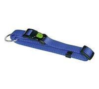 Kerbl Pet Collier Miami, 15 mm, réglable 30-45 cm, Bleu, Nylon, pour Chiens, Hydrofuge et Anti-salissures