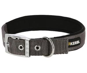 Kerbl Pet Collier Miami Plus Gris, 33-39 cm, 20mm