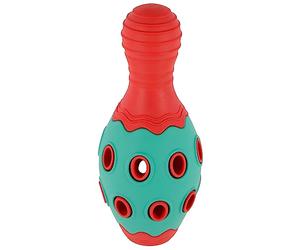 Kerbl Pet Cône ToyFastic Rouge/Turquoise, 15X6,5cm