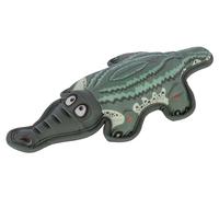 Kerbl Pet Crocodile Freddy, Jouet pour Chien, Jouet à rapporter, Similicuir, Vert, 27,5 cm, Lavable à 30 °C