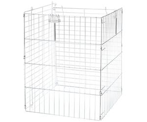 Kerbl Pet Élément d'extension pour 83172, 72 x 112 x 60 cm, galvanisé, Durable