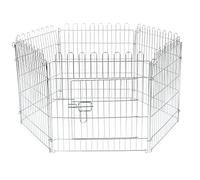 Kerbl Enclos extérieur 56,5 x 56,5 cm, 6 grilles, galvanisé, extensible, durable