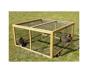 Kerbl Pet Enclos extérieur pour Rongeur antifugue, 116X116X58cm