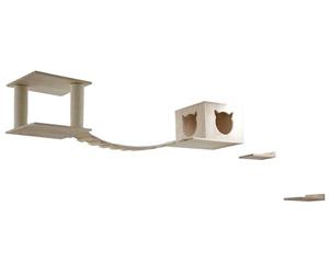 Kerbl Pet Espace de Jeu pour Chat Top Nature/Blanc, Max.5kg